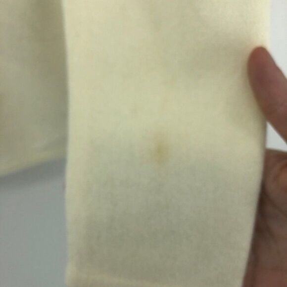 Vintage Designers Originals Lace Cardigan Sweater Button Up Cream Cottagecore SC - Picture 4 of 8